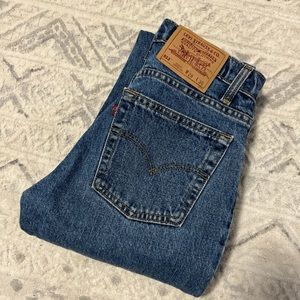 BRAND NEW VINTAGE LEVIS 512 STRAIGHT LEG JEANS MEDIUM WASH